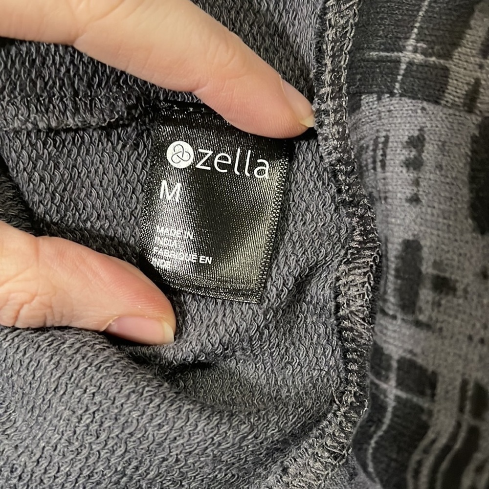 Zella Grey Crew Pullover Sweatshirt - Picture 3 of 5